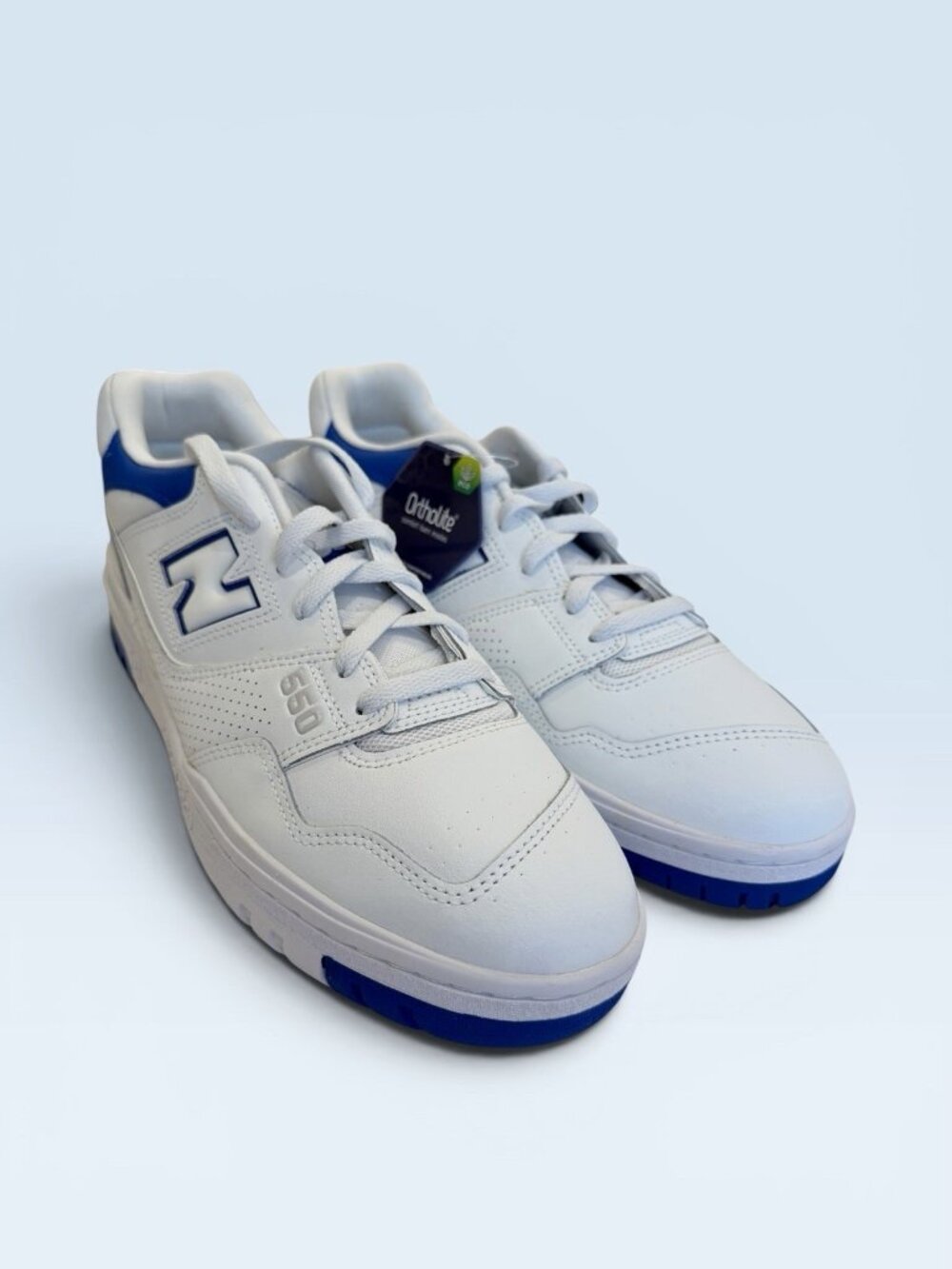 New Balance Mens 550 Shoes Size 13 White Blue